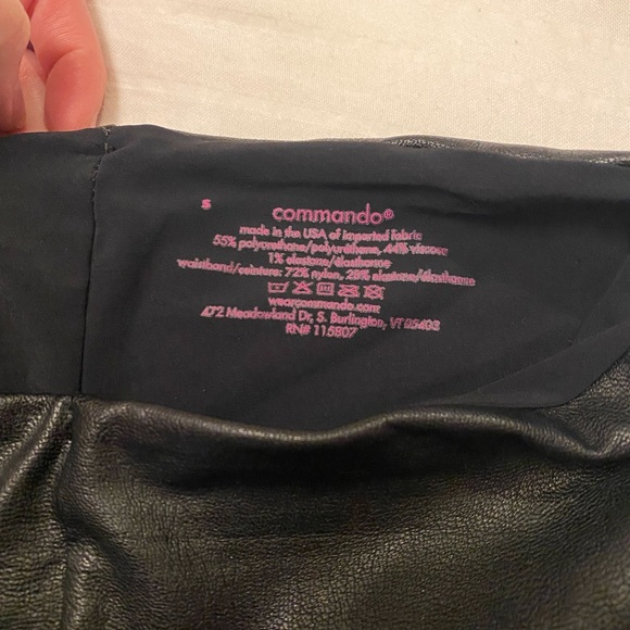 Commando Leather leggings - Picture 2 of 6